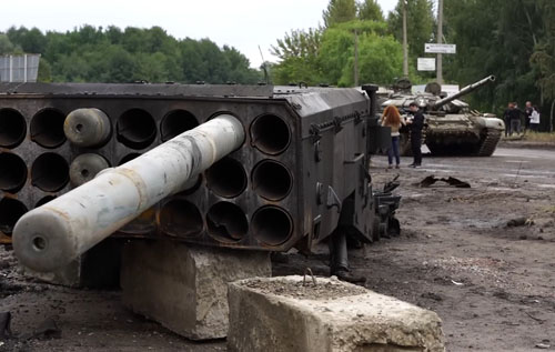 На Луганщині українські воїни знищили російський "Сонцепьок" разом з екіпажем. ВІДЕО