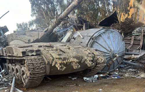 В Ізраїлі вкрадений з військової бази танк знайшли на звалищі