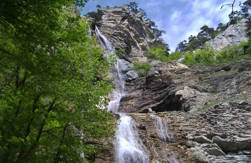 В Крыму высох знаменитый водопад Учан-Су. ВИДЕО
