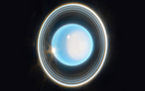 Телескоп James Webb зробив приголомшливе зображення Урана: з кільцями та полярною шапкою. ВІДЕО