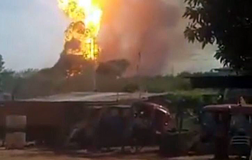 В Венесуэле произошел мощный взрыв на газовом заводе: власти заявили о теракте
