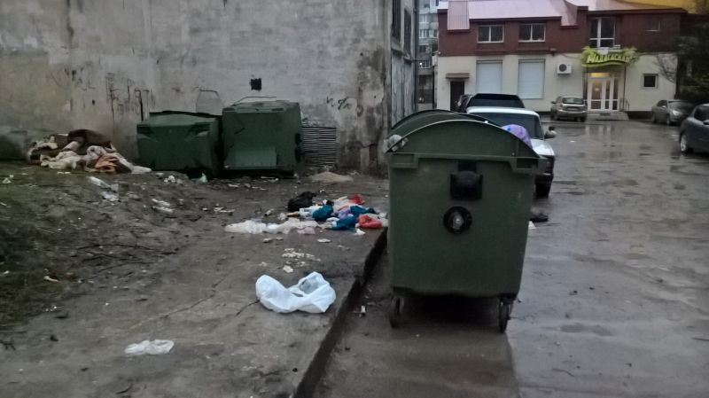  Крымчане показали очень грязный Симферополь. ФОТО