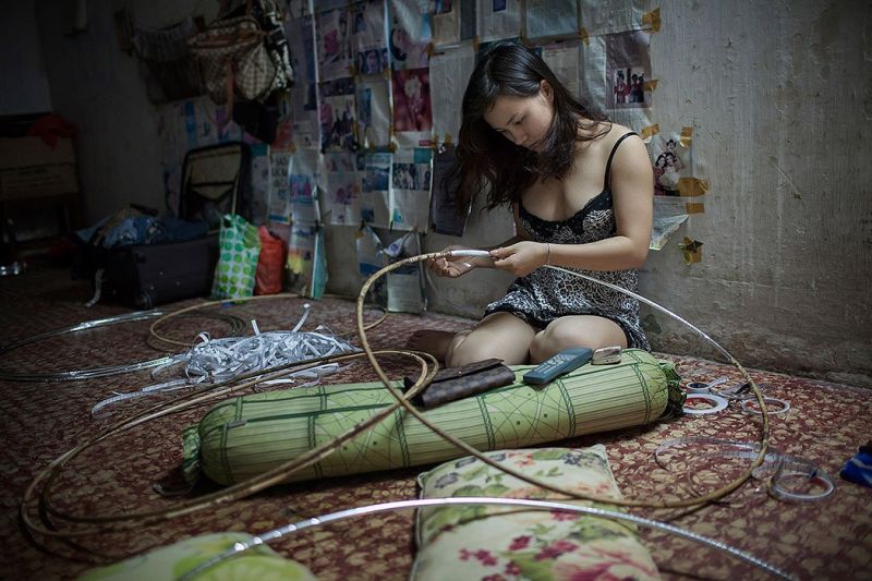 Тяжелые будни вьетнамских циркачей. ФОТО