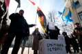 Акция против попыток вычеркнуть из истории имена героев Украины. ФОТО