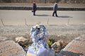 На Пейзажной аллее в Киеве вандалы разбили скульптуру Маленького принца. ФОТО